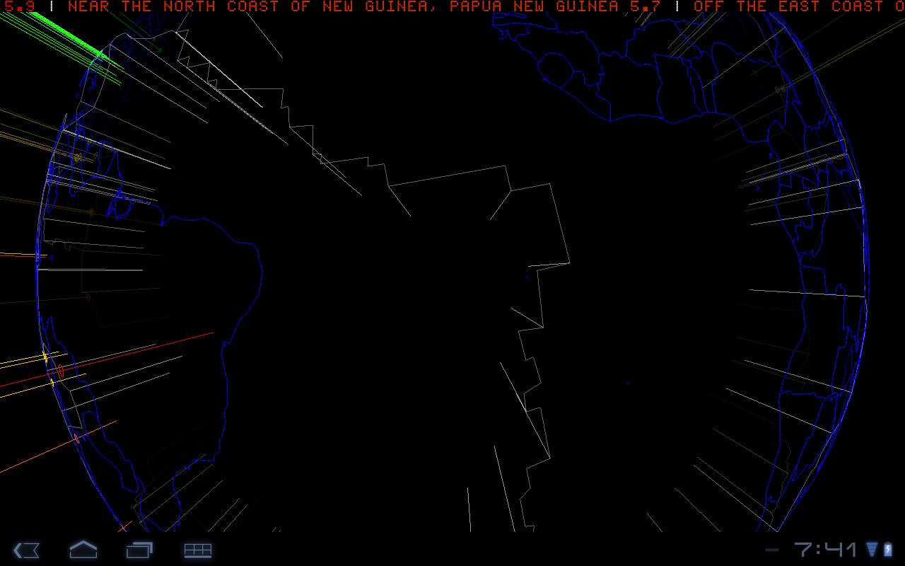 اسکرین شات 3 برنامه 3D Earthquake