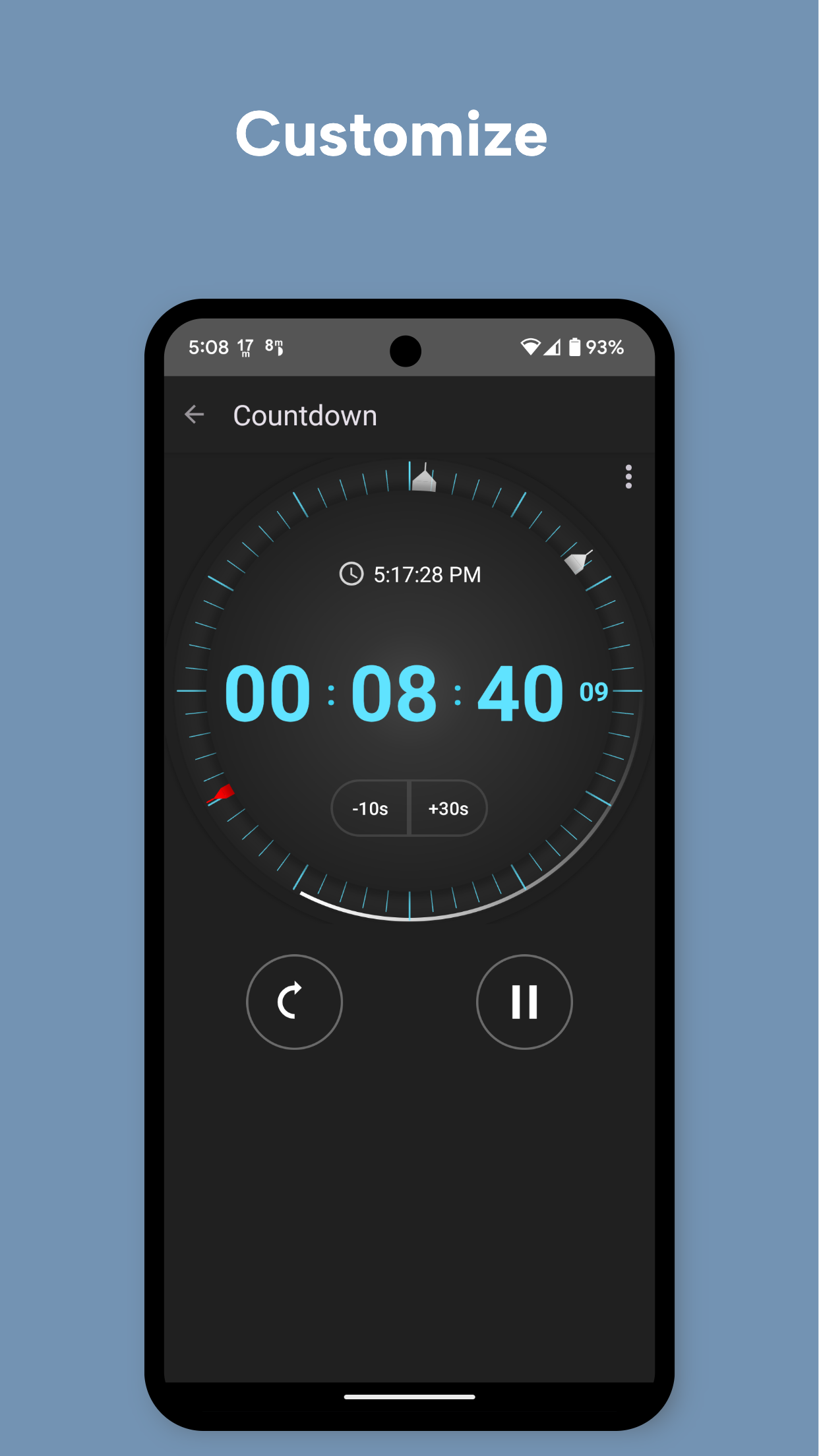 اسکرین شات 6 برنامه Multi Stopwatch & Timer+
