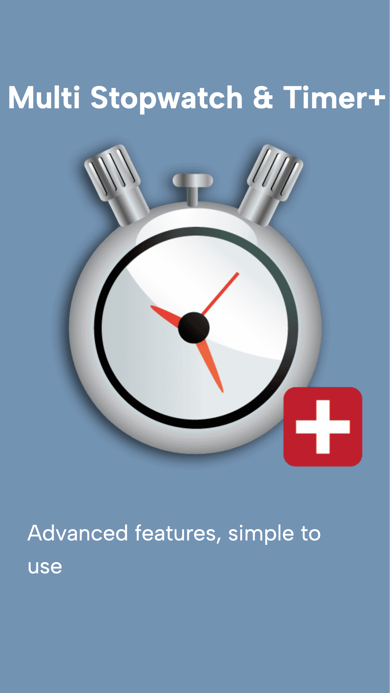 اسکرین شات 1 برنامه Multi Stopwatch & Timer+