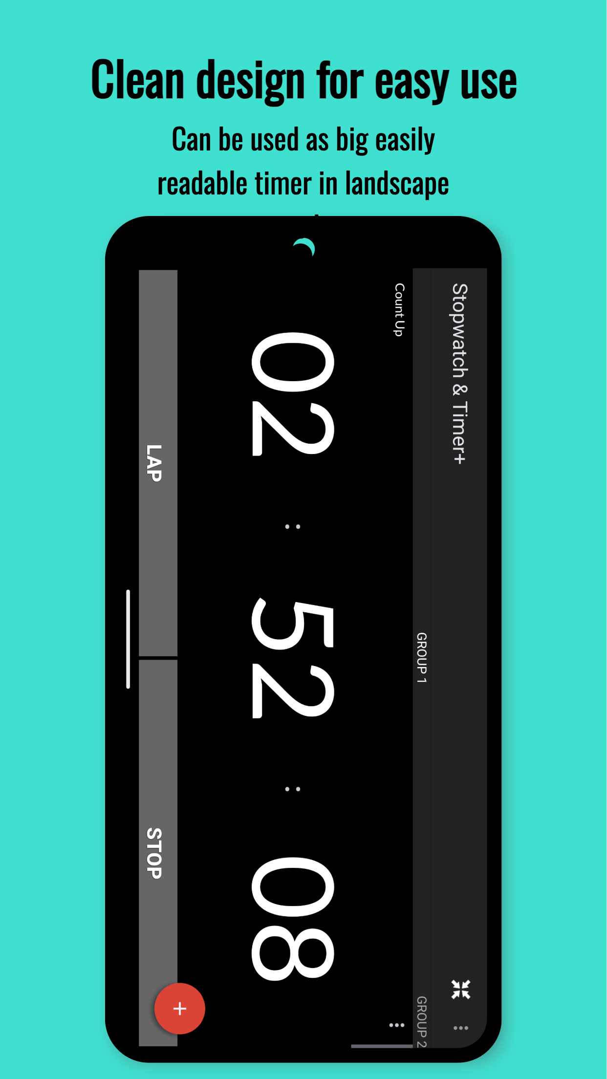 اسکرین شات 5 برنامه Multi Stopwatch & Timer+