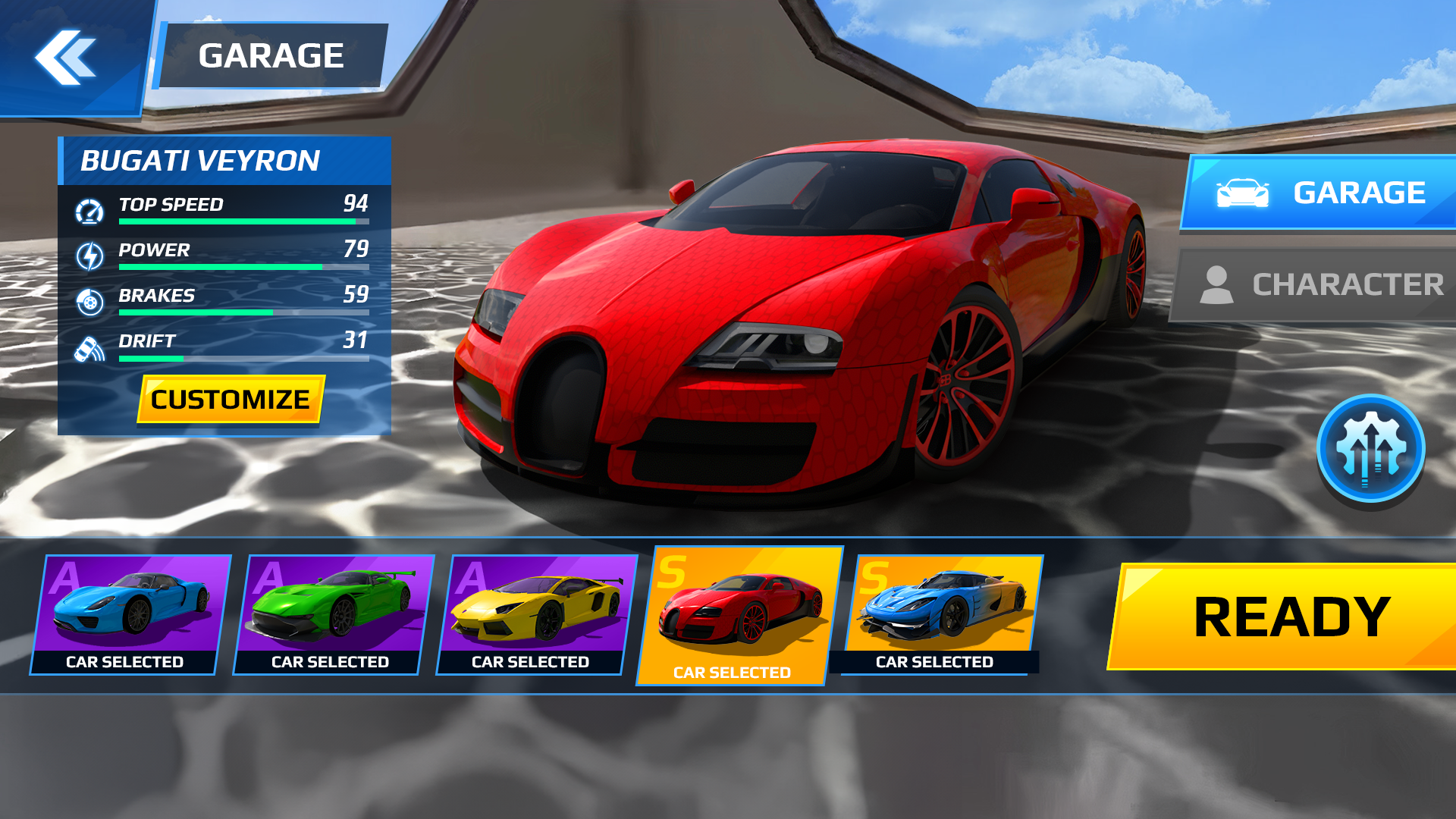 اسکرین شات 8 بازی GT Car Stunt 3D: Car Driving