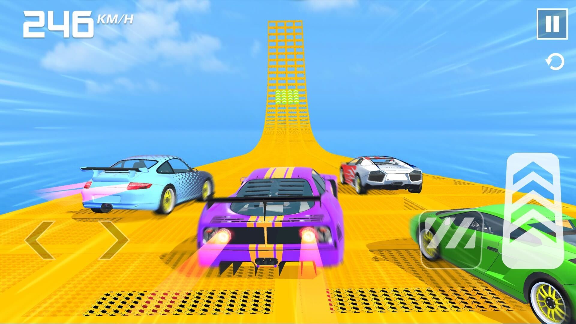 اسکرین شات 6 بازی GT Car Stunt 3D: Car Driving