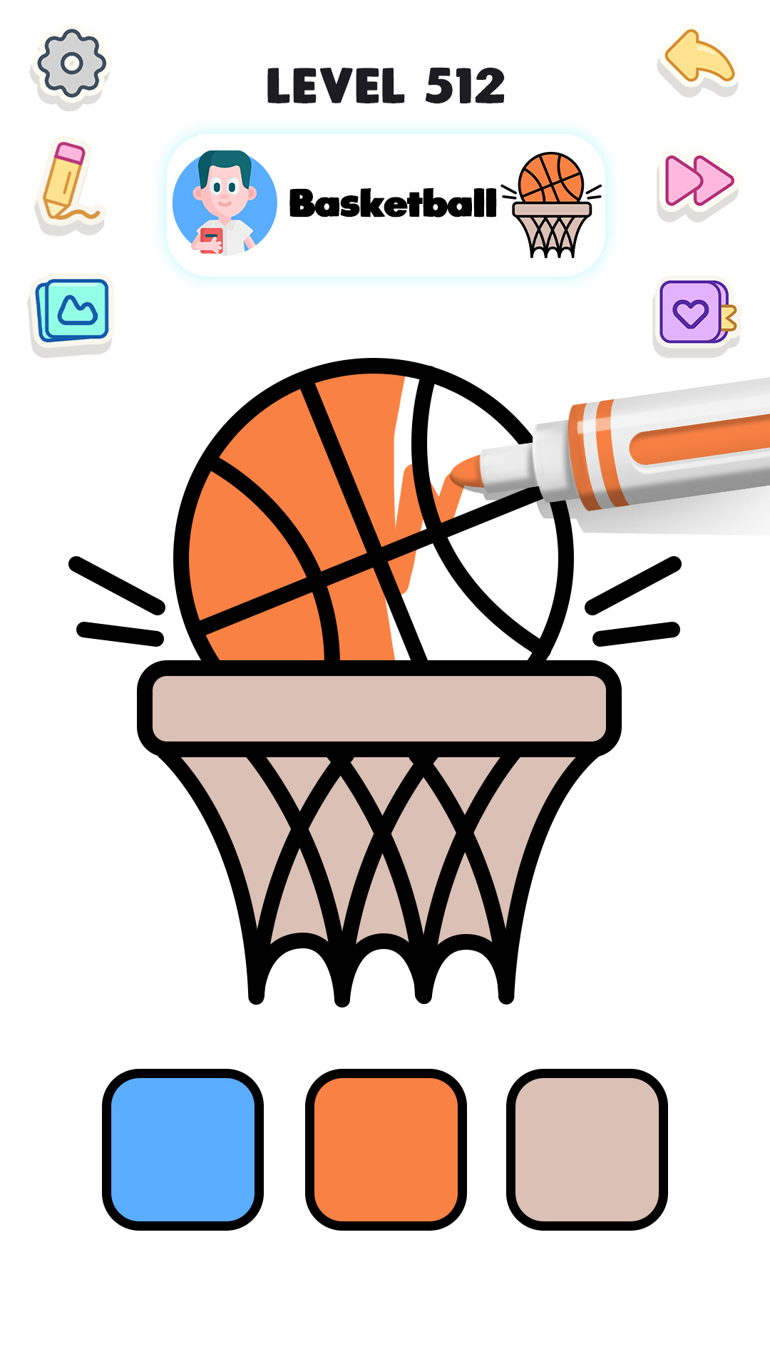 اسکرین شات 3 بازی Color ASMR: Painting Book