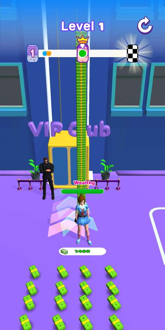 اسکرین شات 2 بازی Fashion Run 3D - Outfit Battle