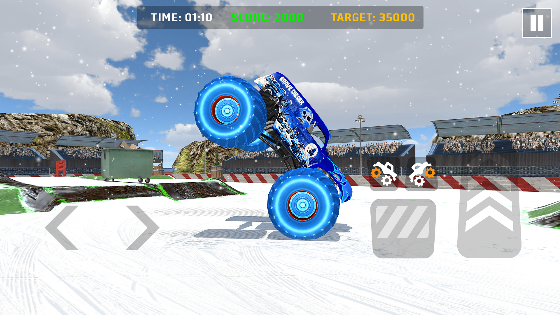 اسکرین شات 2 بازی Car Games: Monster Truck Stunt