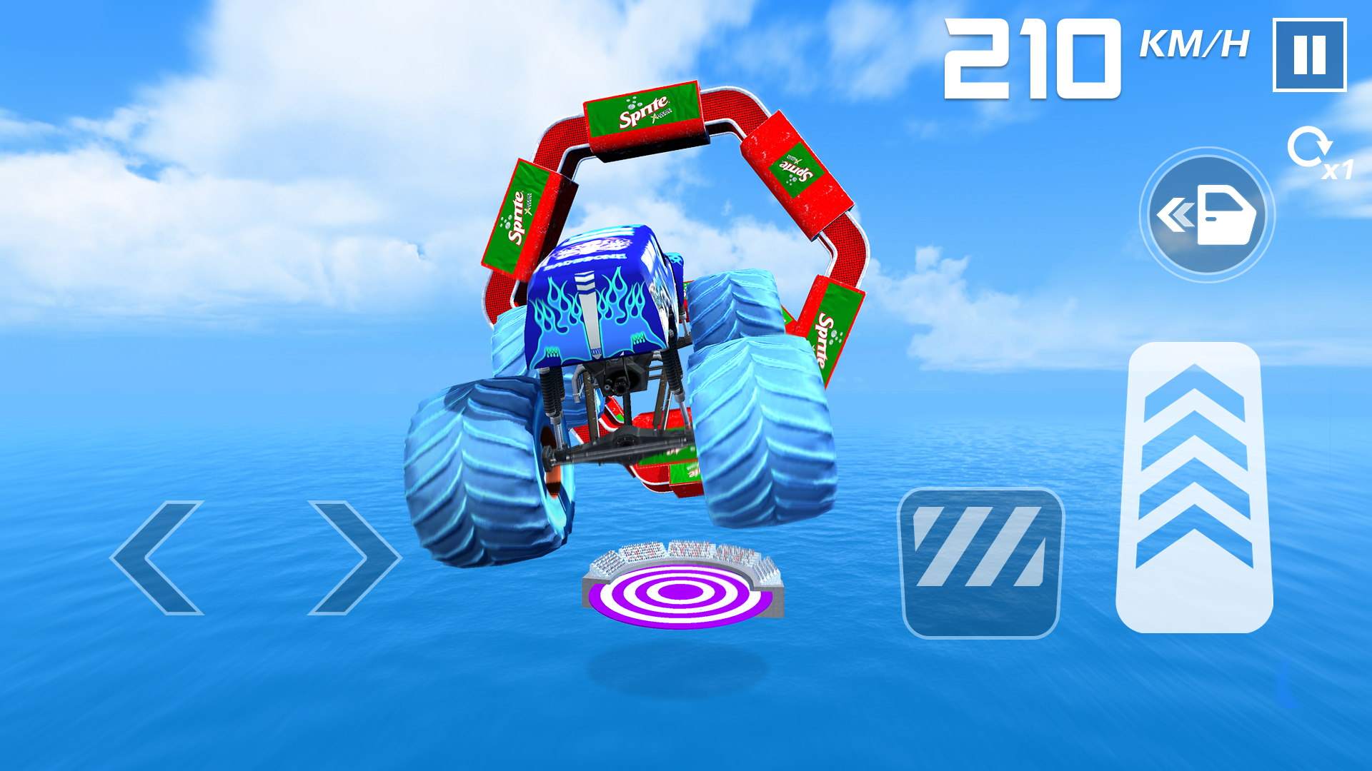 اسکرین شات 8 بازی Car Games: Monster Truck Stunt