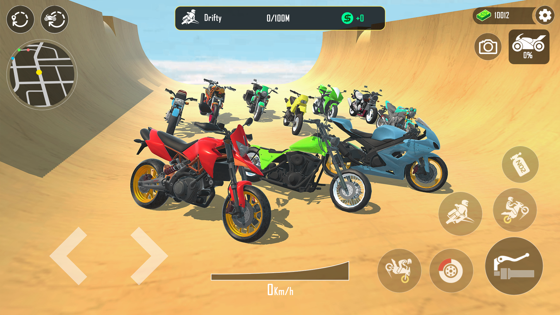 اسکرین شات 8 بازی GT Moto Stunt 3D: Driving Game