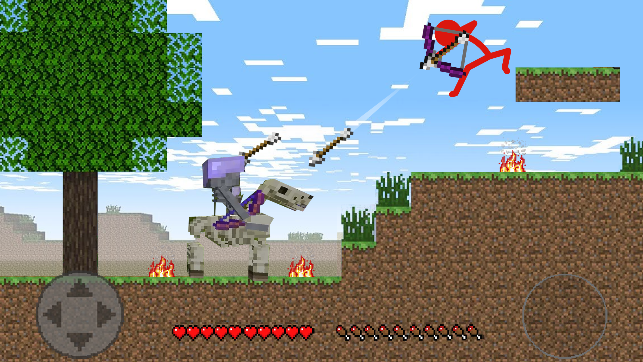 اسکرین شات 4 بازی Stickman Battle Craft Games