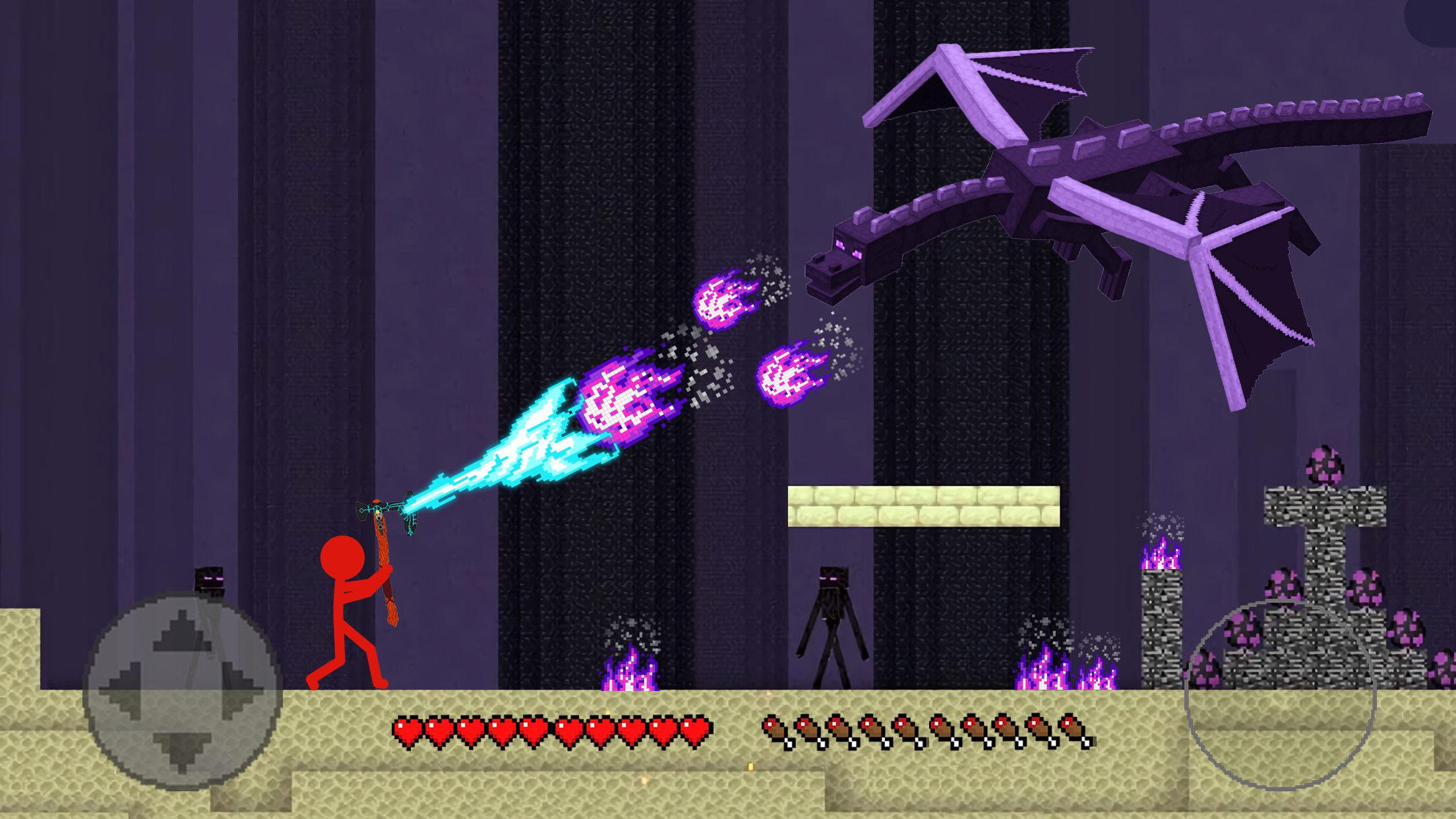 اسکرین شات 1 بازی Stickman Battle Craft Games