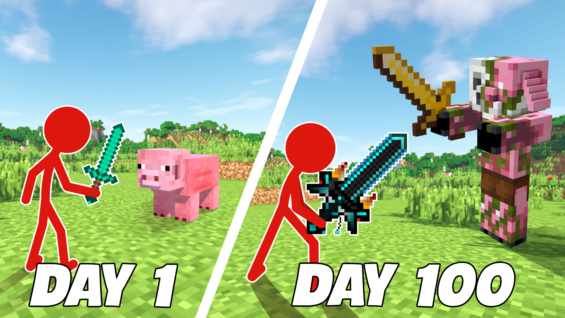 اسکرین شات 3 بازی Stickman Battle Craft Games