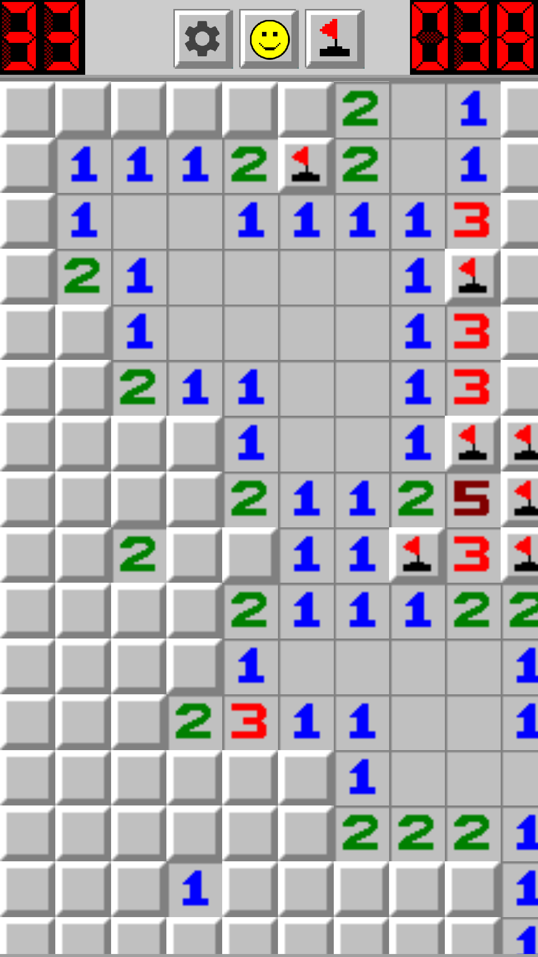 اسکرین شات 2 بازی Minesweeper Classic