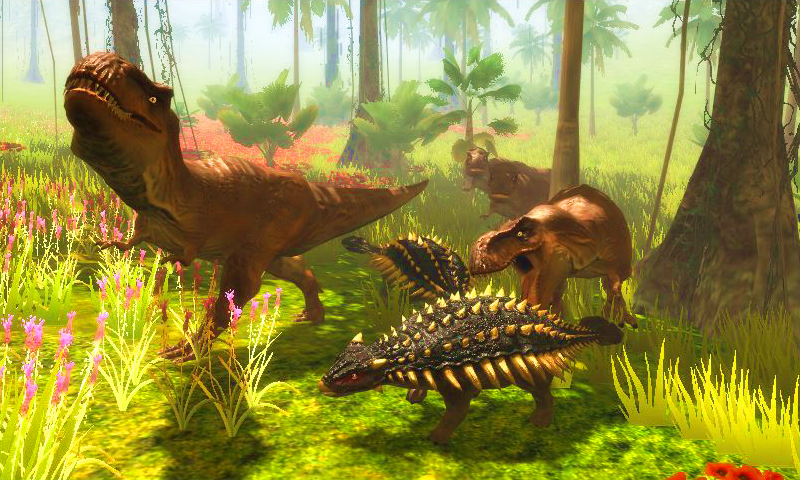 اسکرین شات 5 بازی Ankylosaurus Dino Simulator