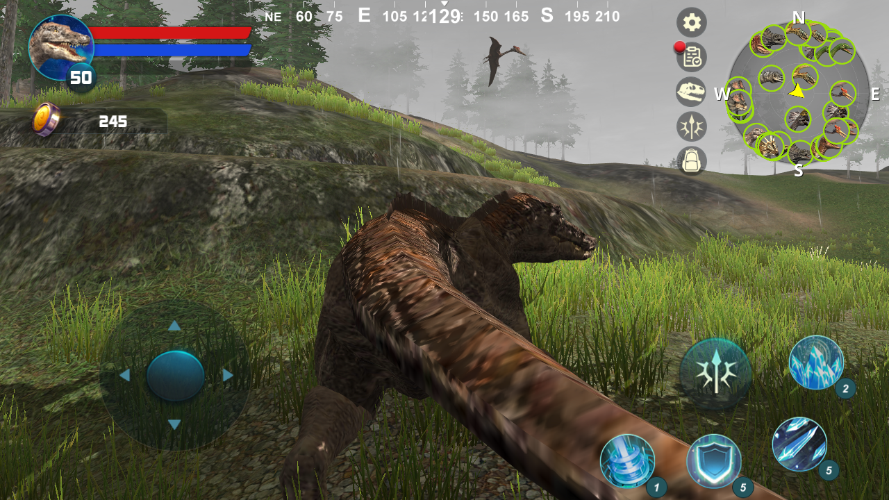 اسکرین شات 4 بازی Baryonyx Dinosaur Simulator