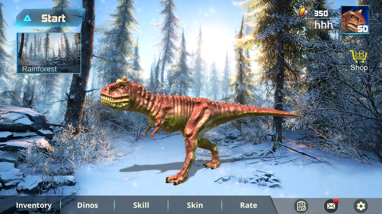 اسکرین شات 1 بازی Carnotaurus Dinosaur Simulator