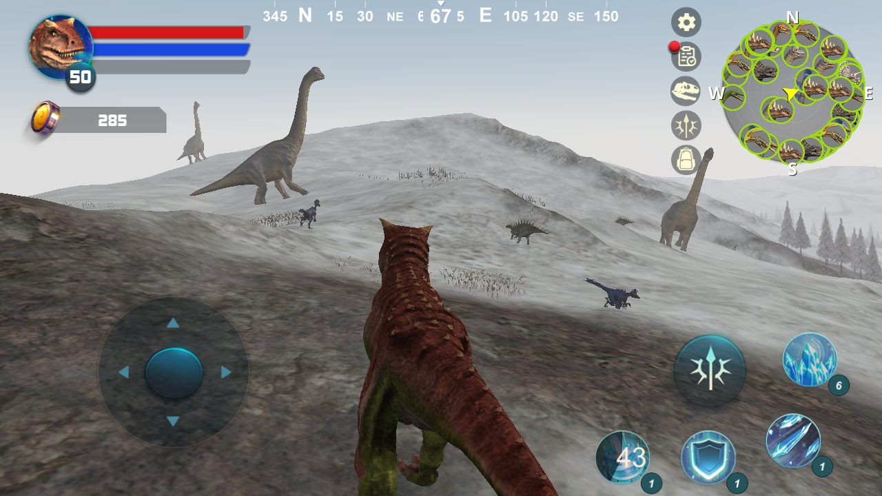 اسکرین شات 4 بازی Carnotaurus Dinosaur Simulator