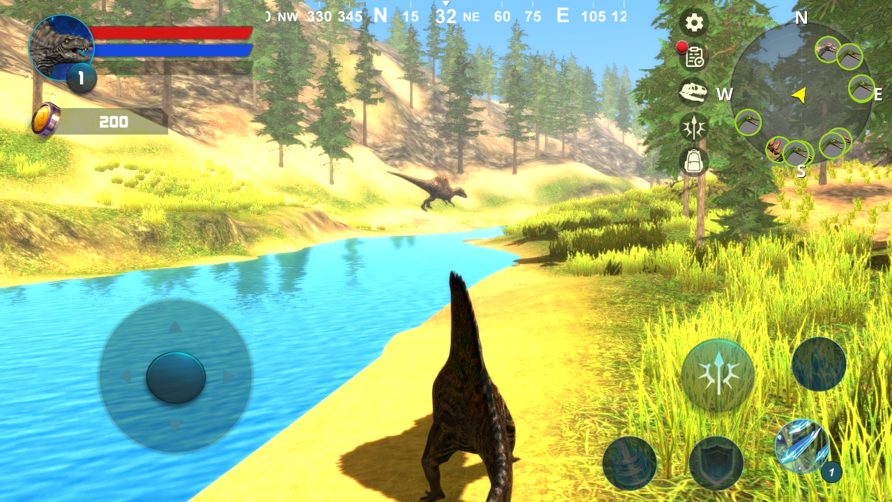 اسکرین شات 3 بازی Dimetrodon Simulator