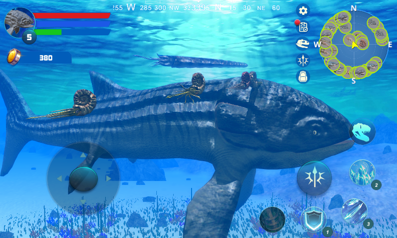 اسکرین شات 4 بازی Leedsichthys Simulator