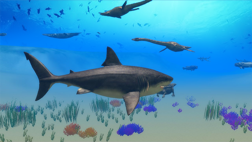 اسکرین شات 6 بازی Megalodon Dino Survival Sim