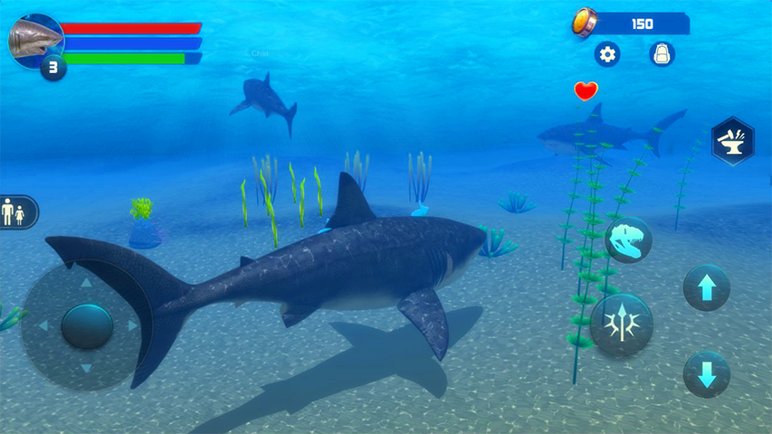 اسکرین شات 3 بازی Megalodon Dino Survival Sim