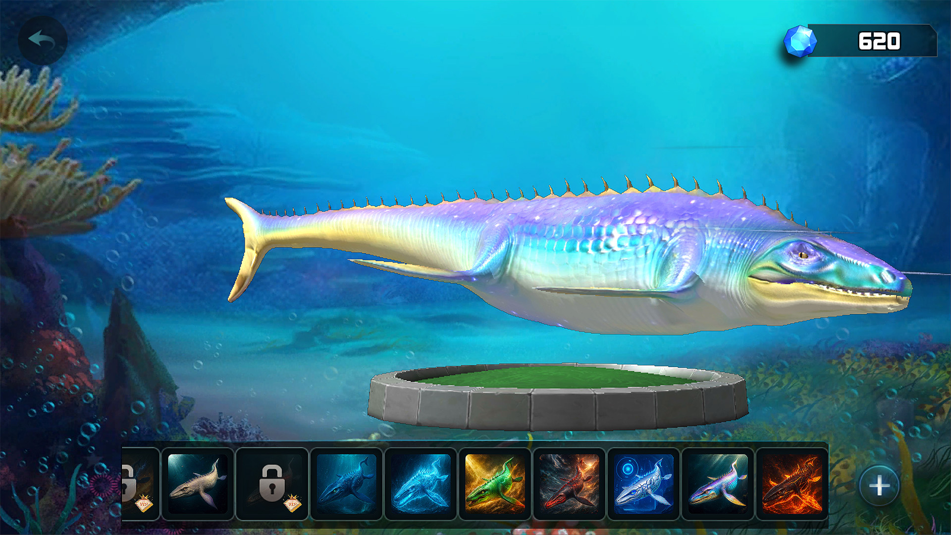 اسکرین شات 2 بازی Mosasaurus Dino Simulator