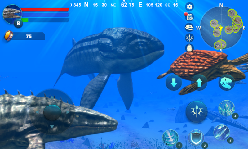 اسکرین شات 5 بازی Mosasaurus Dino Simulator