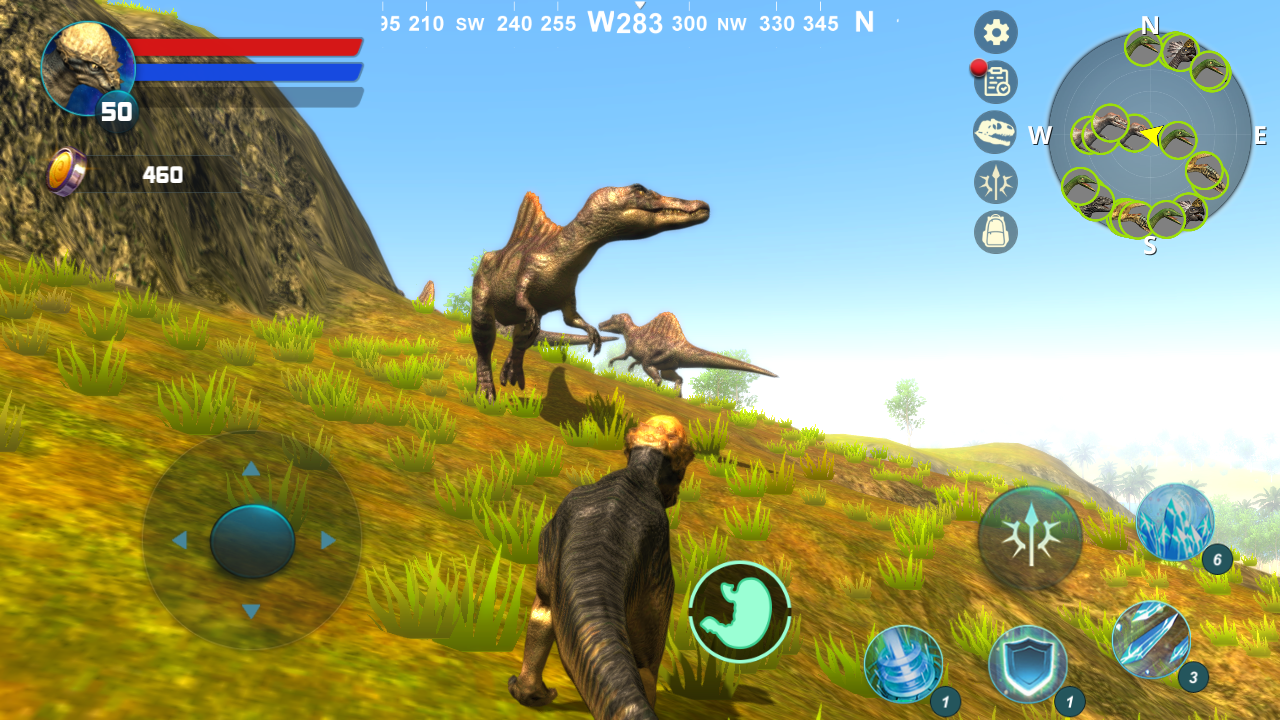 اسکرین شات 2 بازی Pachycephalosaurus Simulator