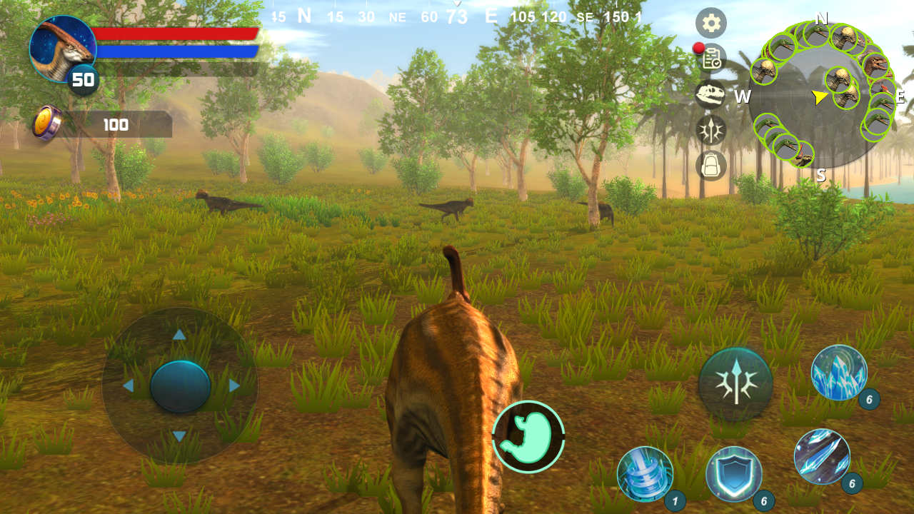 اسکرین شات 3 بازی Parasaurolophus Simulator