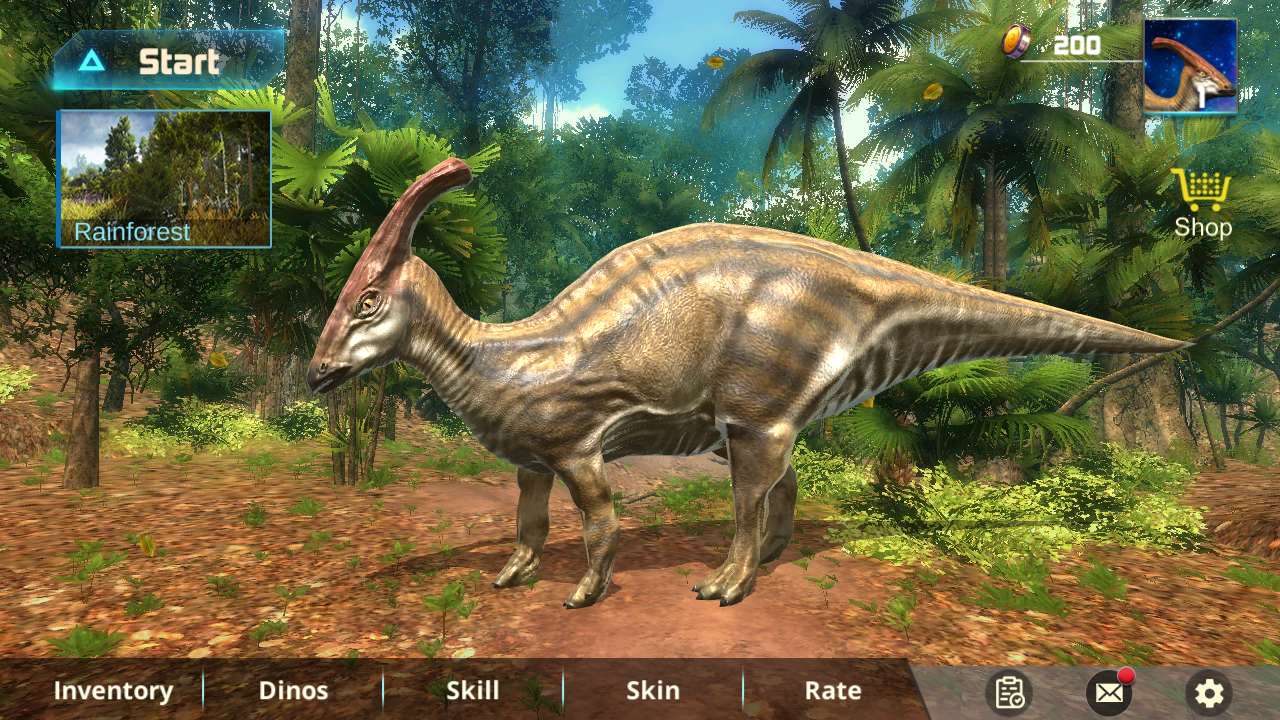 اسکرین شات 1 بازی Parasaurolophus Simulator
