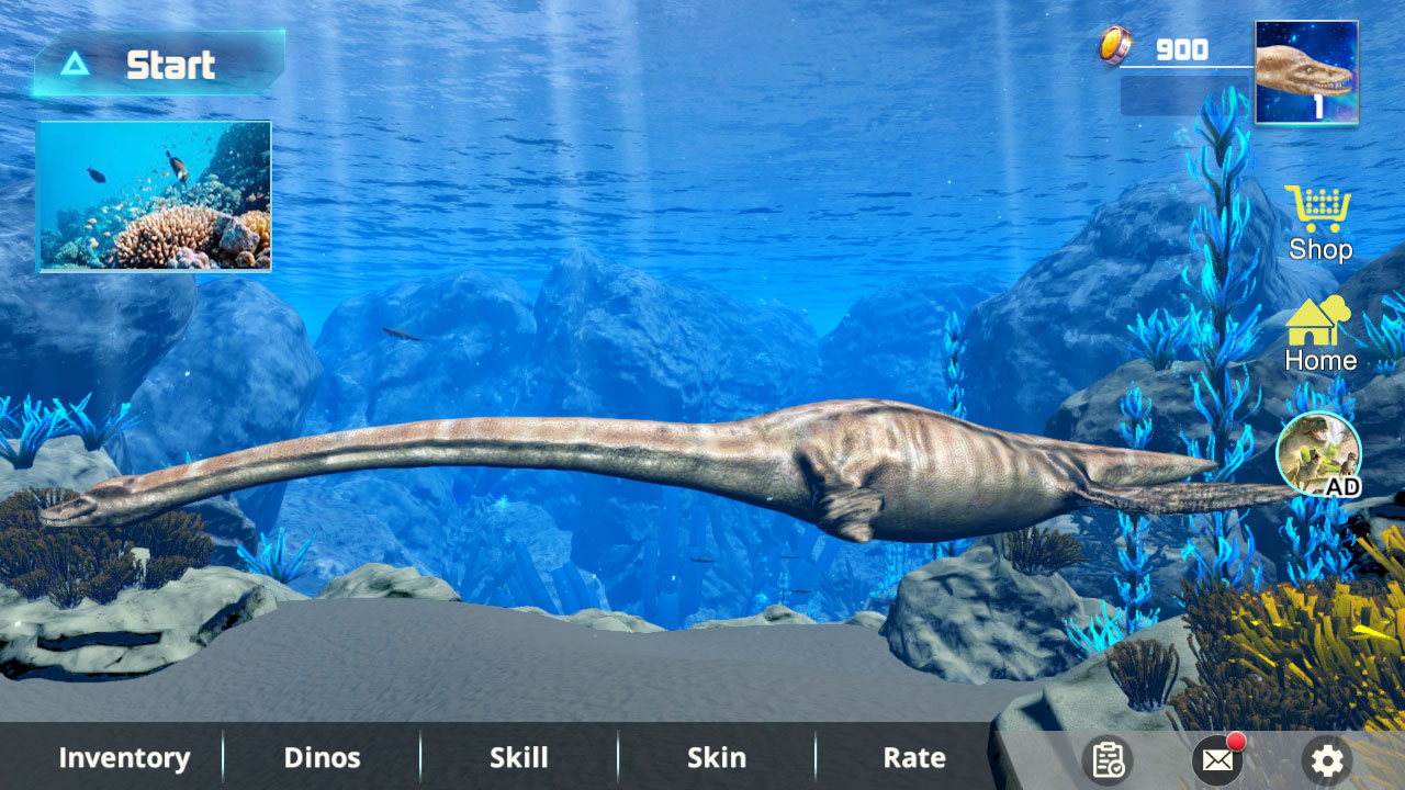 اسکرین شات 1 بازی Plesiosaurus Simulator