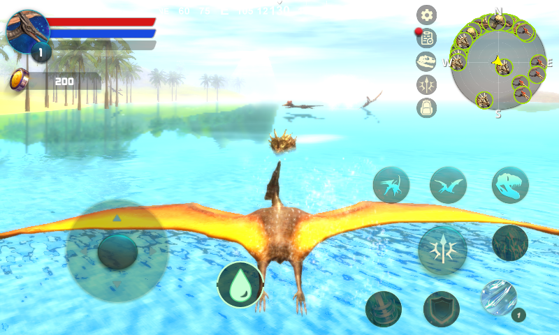 اسکرین شات 6 بازی Pteranodon:Flying Dinosaur Sim