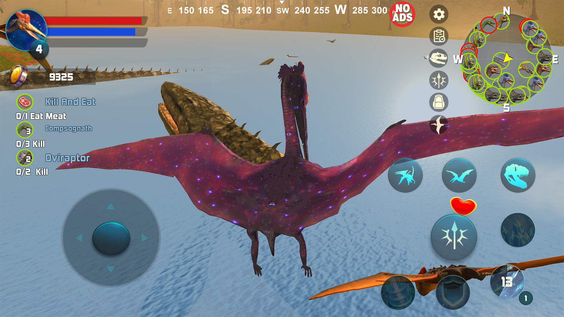 اسکرین شات 5 بازی Quetzalcoatlus Fly: Sky Titan