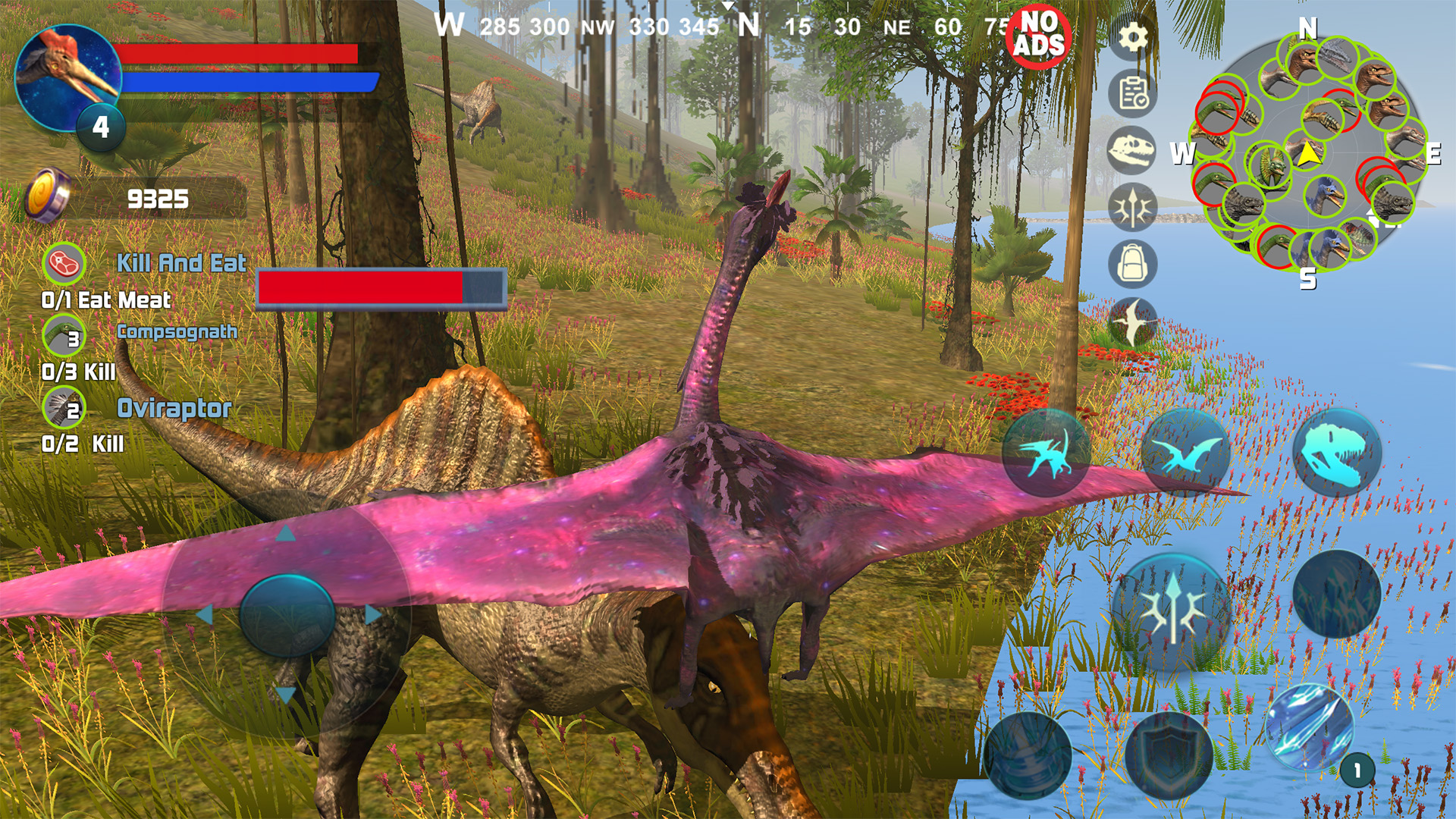 اسکرین شات 3 بازی Quetzalcoatlus Fly: Sky Titan