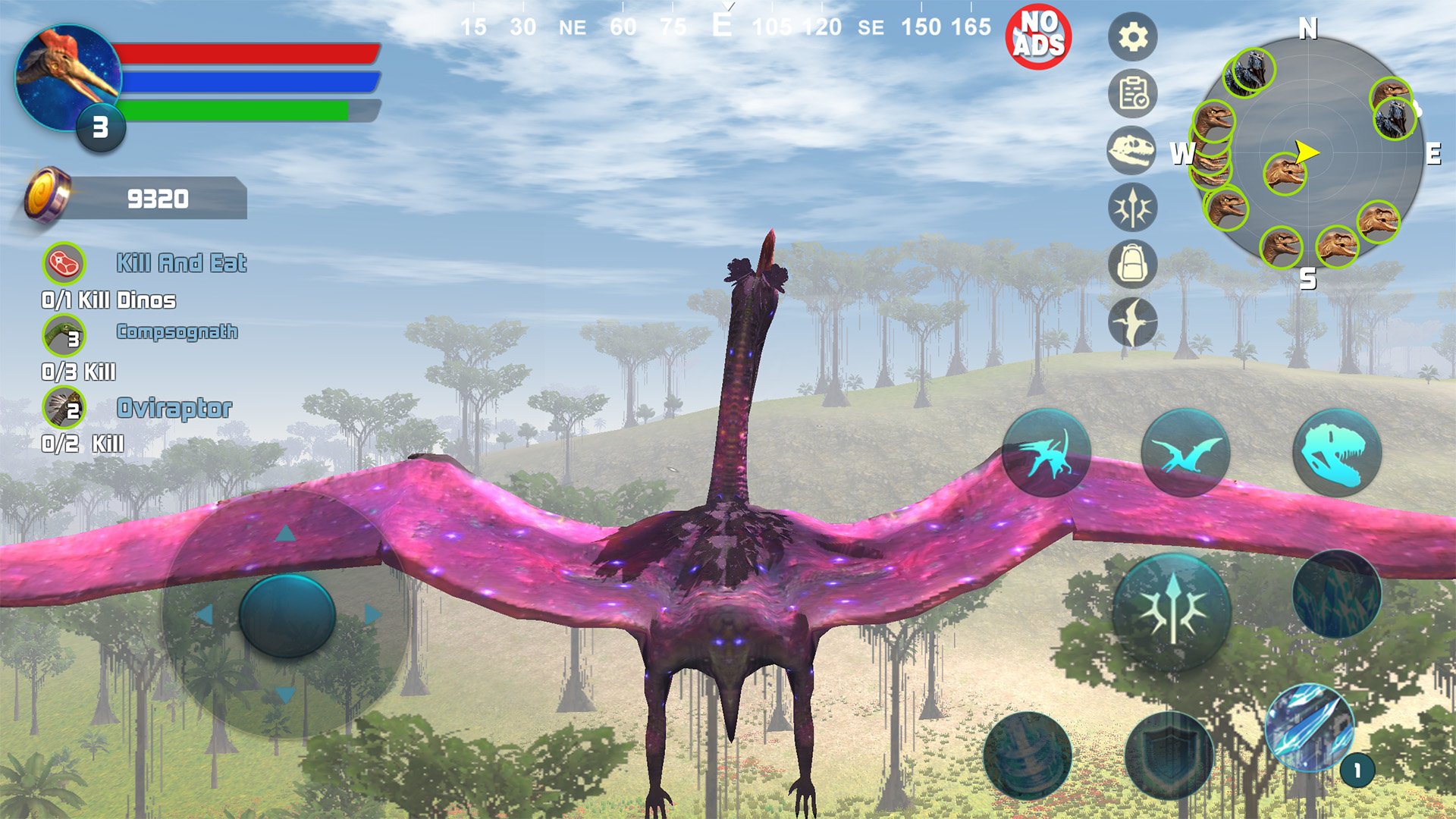 اسکرین شات 7 بازی Quetzalcoatlus Fly: Sky Titan