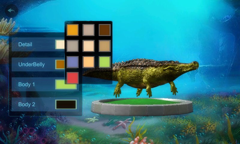 اسکرین شات 2 بازی Sarcosuchus Dinosaur Simulator