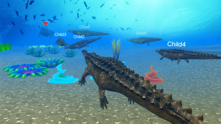 اسکرین شات 8 بازی Sarcosuchus Dinosaur Simulator
