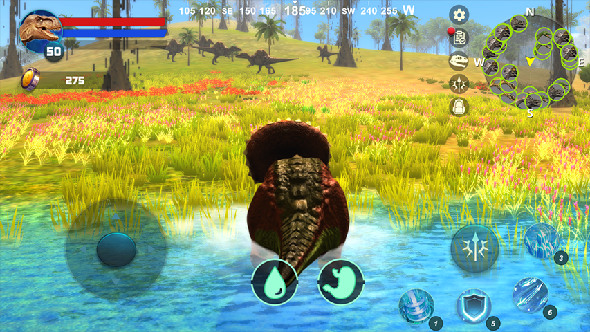 اسکرین شات 5 بازی Triceratops Dinosaur Simulator