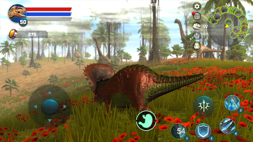 اسکرین شات 3 بازی Triceratops Dinosaur Simulator