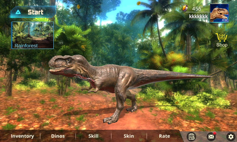 اسکرین شات 1 بازی T-Rex: Dino Simulator