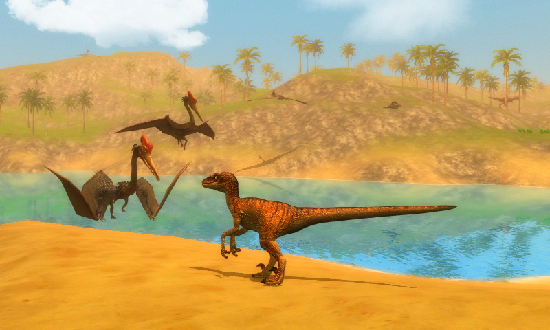 اسکرین شات 2 بازی Velociraptor Dino Simulator