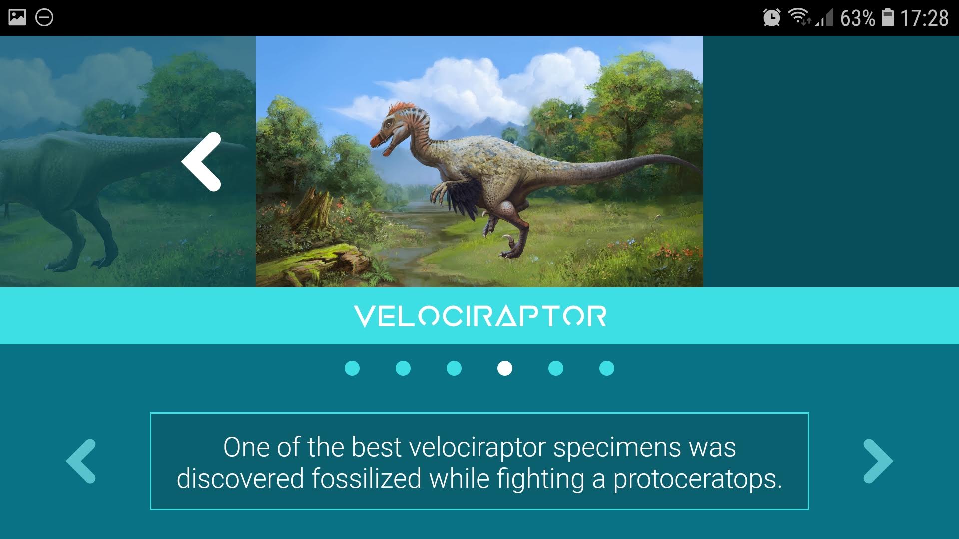 اسکرین شات 8 بازی Dinosaur Master: facts & games