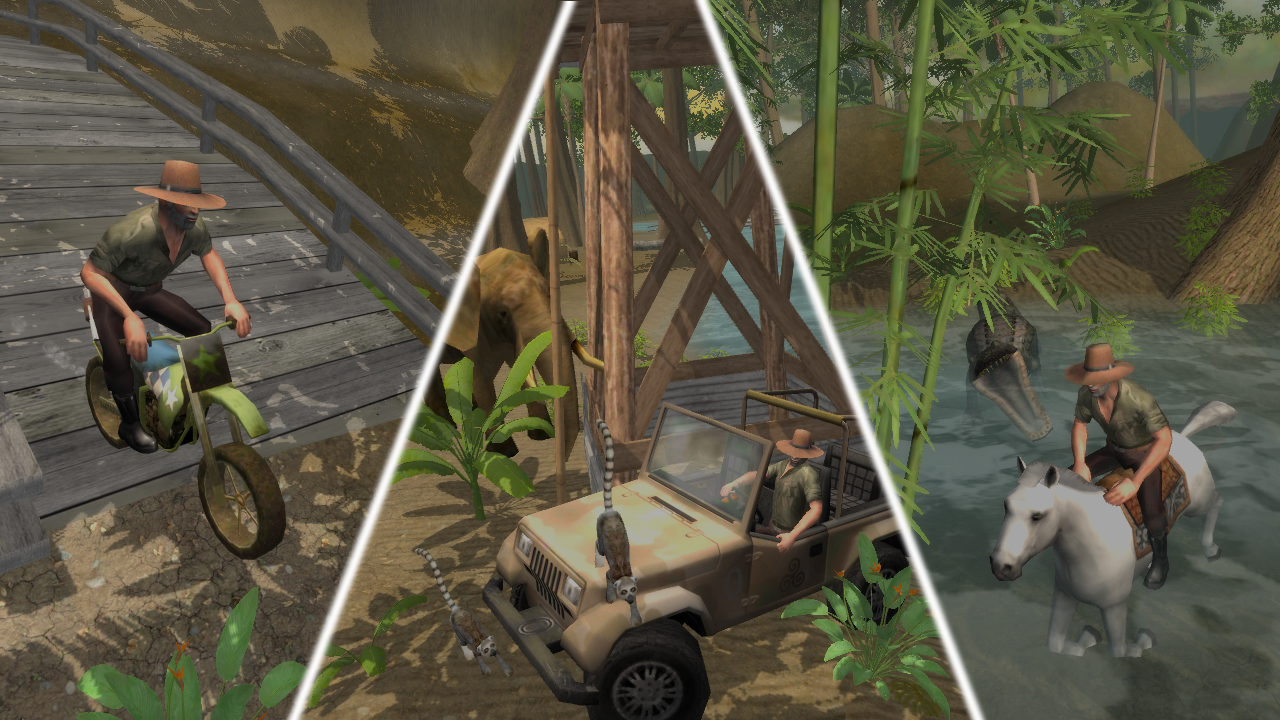 اسکرین شات 2 بازی 4x4 Safari: Online Evolution