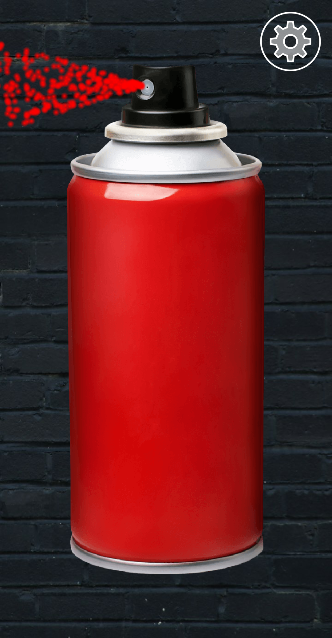 اسکرین شات 1 برنامه Spray Can Simulator - iSpray