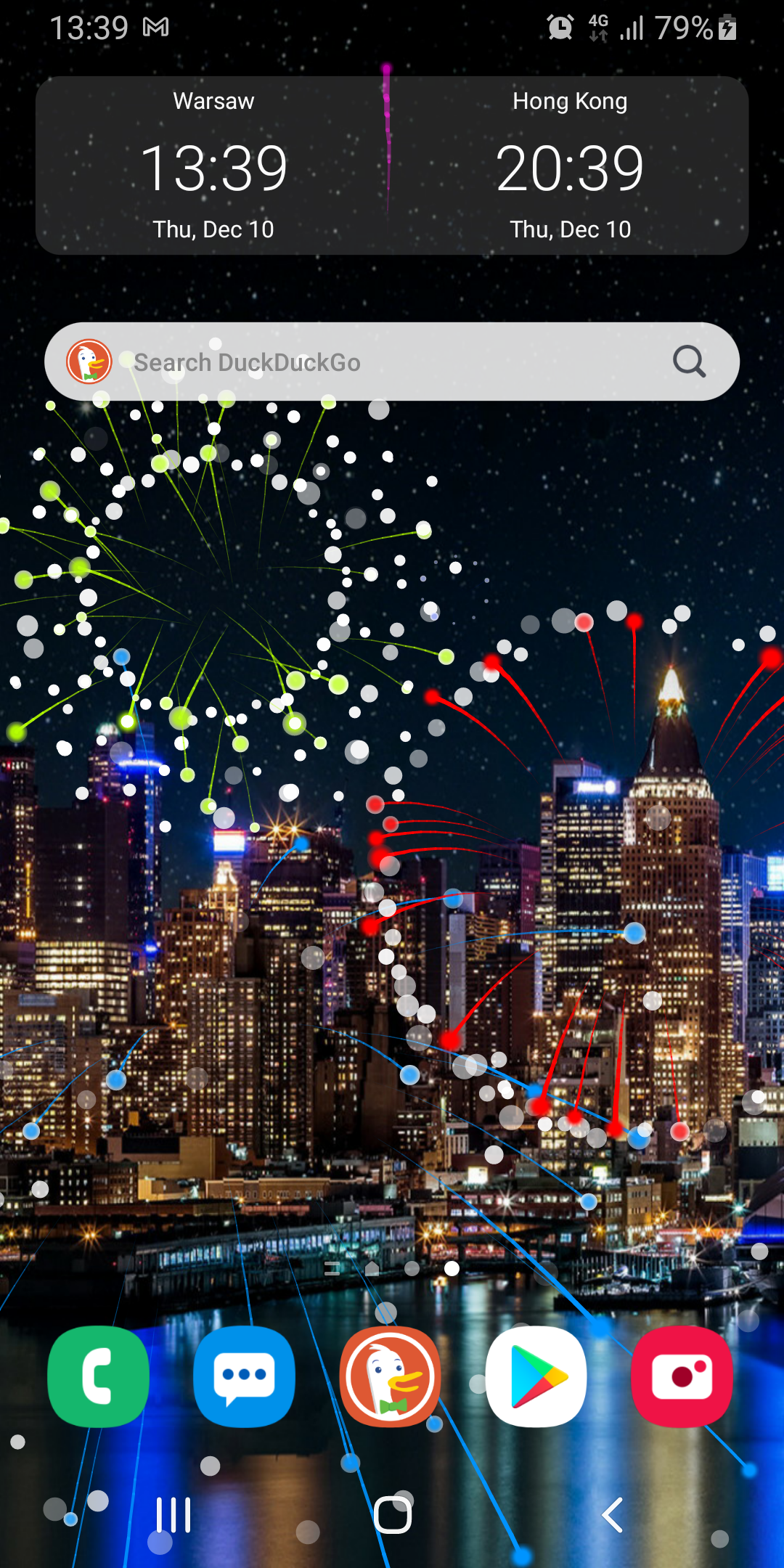 اسکرین شات 5 برنامه Fireworks 2024 Wallpaper