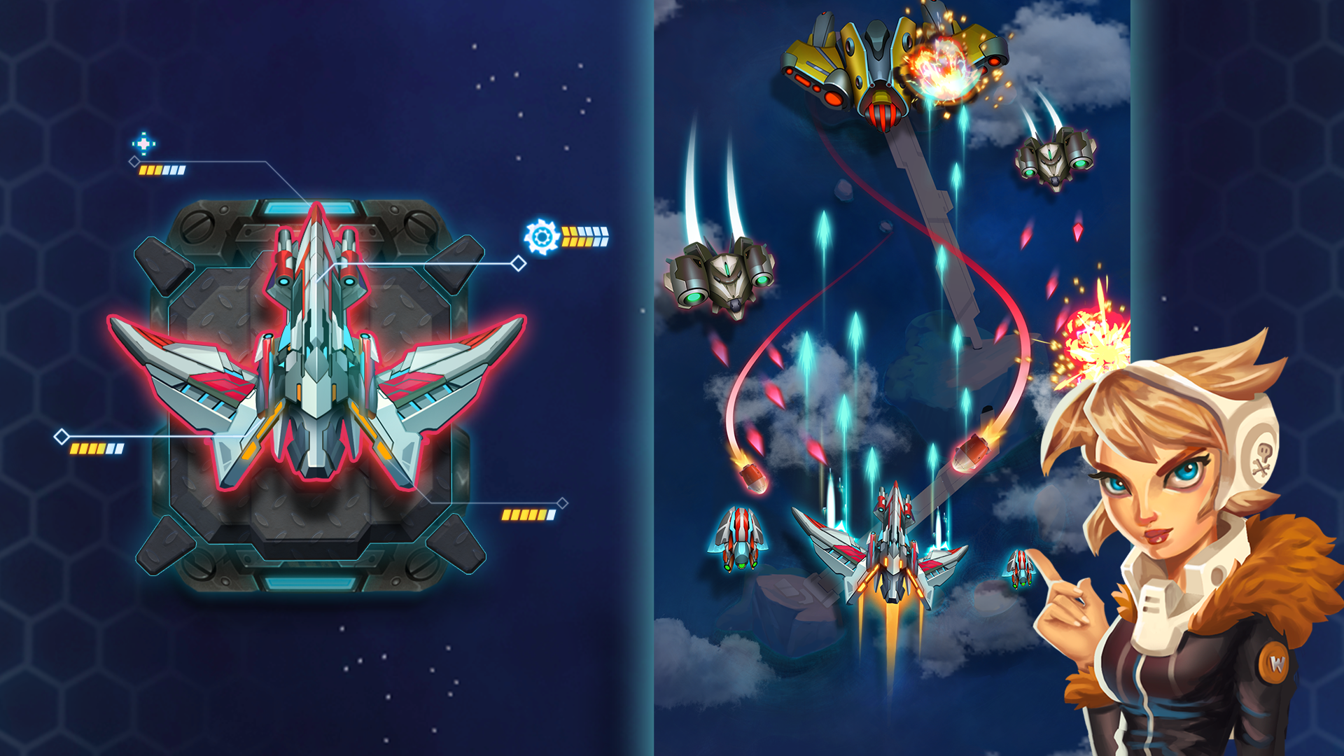 اسکرین شات 6 بازی Pirates Of Galaxy: Epic hunter