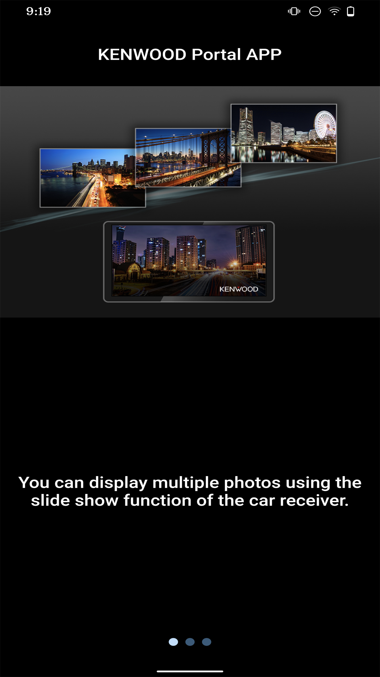 اسکرین شات 1 برنامه KENWOOD Portal APP