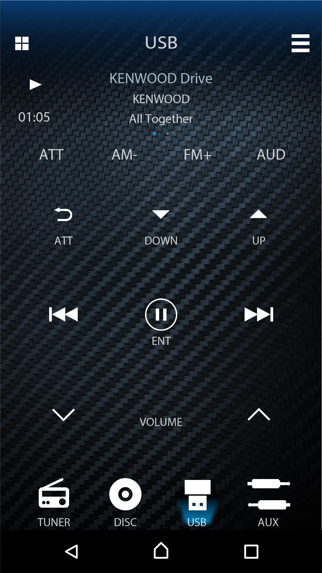 اسکرین شات 2 برنامه KENWOOD Remote