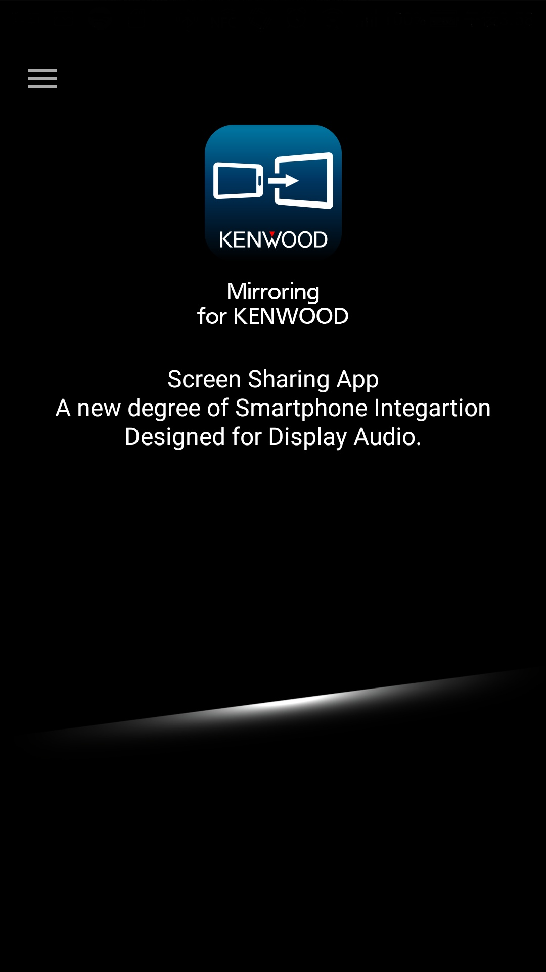 اسکرین شات 1 برنامه Mirroring for KENWOOD