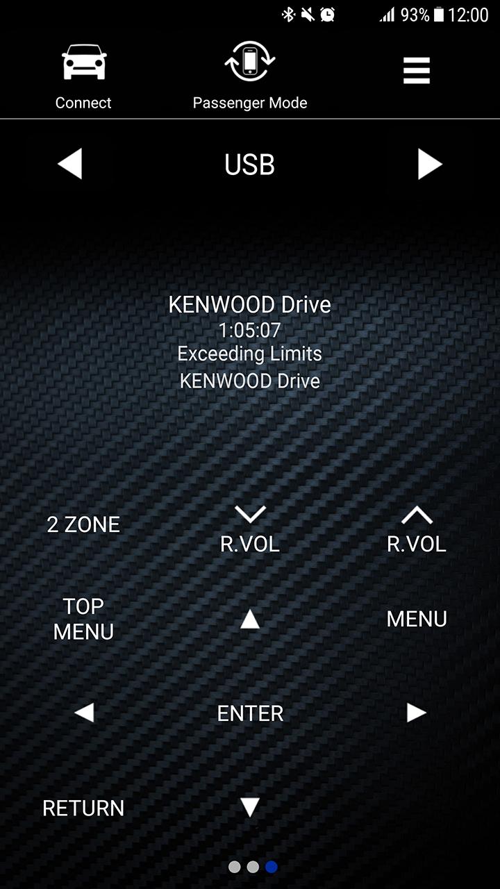 اسکرین شات 3 برنامه KENWOOD Remote S