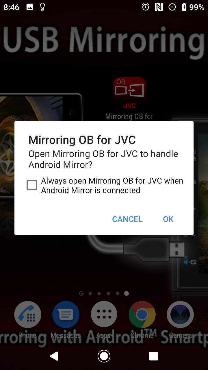 اسکرین شات 2 برنامه Mirroring OB for JVC