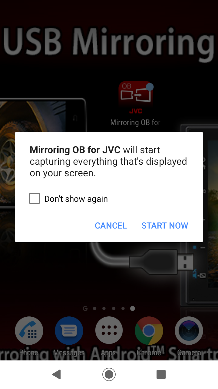 اسکرین شات 3 برنامه Mirroring OB for JVC